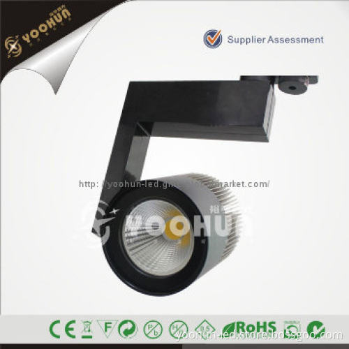 LED Track Light 30w 3wire adapter TUV COB Track spot Light